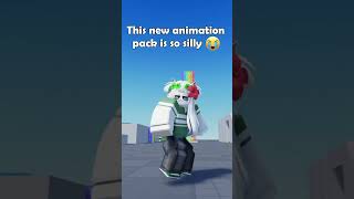 Why did Roblox make this new animation pack so silly 😭 [upl. by Kathryn]