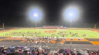 Waynesville High School Marching Band 2024 “Radioactive”  First Movement at Game v Carthage [upl. by Nauj]