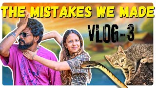 The Mistakes We Made  VLOG3  PETriotic SIDDHU  TELUGU [upl. by Hauck]