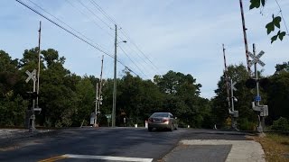 Woodland Brook Drive Railroad Crossing Smyrna GA Crossing Tour [upl. by Won]