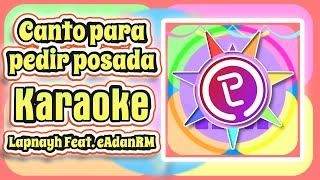 Canto para pedir posada 🕯️Karaoke Posada 2022  Versión CumbiaMix  4K [upl. by Suivatnad]