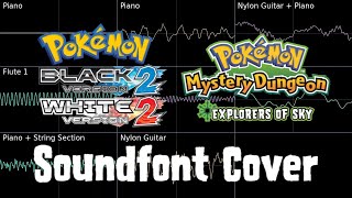 Anville Town  Pokemon Black White 2 PMD2 Soundfont Cover [upl. by Bithia360]