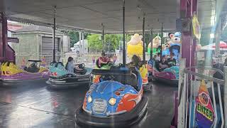 Bumping cars at the Cuyahoga County Fair [upl. by Enelak689]