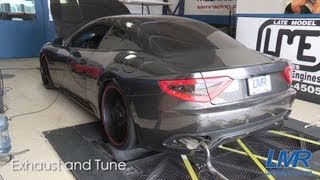 Maserati Granturismo  Exhaust and Tune [upl. by Torrin]