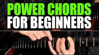 Beginners Guitar Lesson on Power Chords [upl. by Candida]