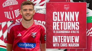 Kieran Glynn Returns to Scarborough Athletic Exclusive Interview [upl. by Eliza460]