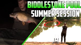 Carp Fishing at Biddlestone Pool Herefordshire Overnight Summer Session 2022🎣 [upl. by Tem]