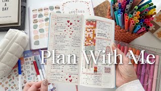 November Plan With Me ✿ Weekly Planner Setup ✿ How I Track My Time In My Planner Using Simple Layou [upl. by Dellora]