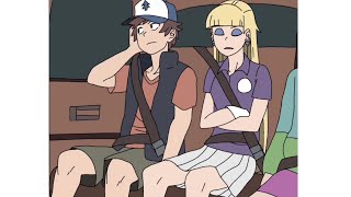 dipper x pacifica anime animation [upl. by Pucida]