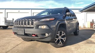 2018 Jeep Cherokee TrailHawk 32L V6  Review [upl. by Gagne642]