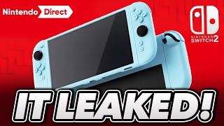 The Nintendo Switch 2 Apparently Leaked [upl. by Aseeral492]