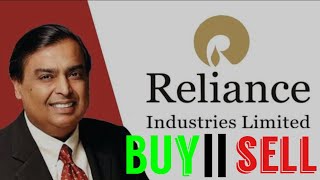 Reliance industries Ltd ll By Or sell 🤔🤔 [upl. by Litton118]