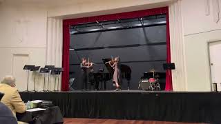 Navarra  Sarasate Fremantle Eisteddfod 2023 1st Place  Ensemble Open [upl. by Plafker]