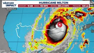 LIVE RADAR Tracking Hurricane Milton [upl. by Nyrok]