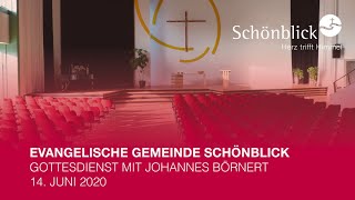 Schönblick Gottesdienst 14062020 Johannes Börnert Apostelgeschichte 4 32  37 [upl. by Ellenet10]