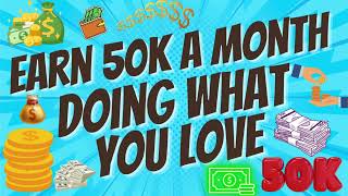 Earn 50K a Month Doing What you Love Silent Subliminal [upl. by Judah]