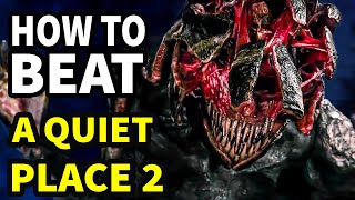 How To Beat THE DEATH ANGEL in A QUIET PLACE PART 2 [upl. by Nettle]