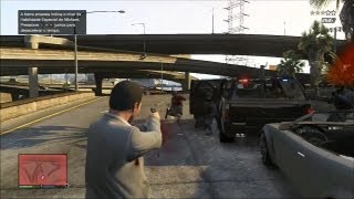 GTA 5 Roubando o Furgão da FIB PTBR 09 [upl. by Naanac]