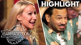 Nikki Glaser amp Al Madrigal Face Off in quotDrunken Axe Hole S2 E8  Barmageddon  USA Network [upl. by Onidranreb]