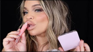 ASMR Girly Things Haul lip gloss Samsung flip and body sprays [upl. by Diamond]