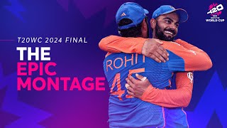 The Epic Montage  T20 World Cup 2024 Final [upl. by Marylynne]