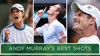 Andy Murray masterclass  Murrays best shots to win 2013 amp 2016 Wimbledon titles [upl. by German]