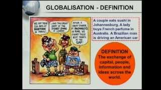 Matric revision Geography People and our Needs 34 Globalisation [upl. by Saffier]