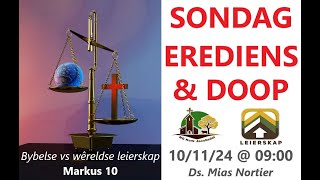 Sondag Erediens amp Doop 10 November 2024 [upl. by Etka]