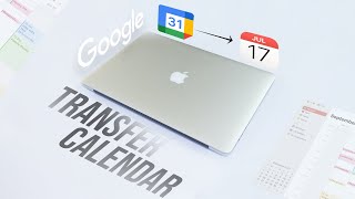 How to Sync Google Calendar with Apple Calendar [upl. by Dnob]