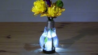 How to Make a Light Bulb Vase [upl. by Gates629]