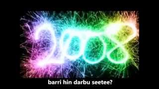 New Oromo Music 2012 Barri Hin Darba by Tadele Gammachuu with lyrics YouTube [upl. by Hairem]