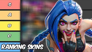 UPDATED JINX SKINS TIER LIST T1 Jinx included [upl. by Iamhaj]