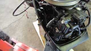 install of stop switch on a johnson 15hp [upl. by Pierce801]