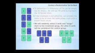 C1b Introduction to Randomization Tests [upl. by Niple]