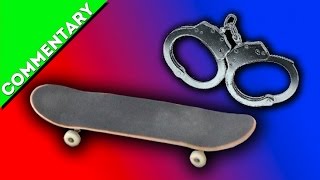 ARRESTED FOR SKATEBOARDINGKINDA  Skate 3 [upl. by Ahsatin819]