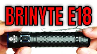 Brinyte E18 Pheme Flashlight Review Worth Buying [upl. by Doig]