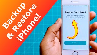 How to Backup amp Restore iPhone using iTunes UPDATED 2020 [upl. by Sedrul203]