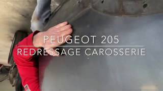 Peugeot 205  Redressage Carrosserie [upl. by Terzas]