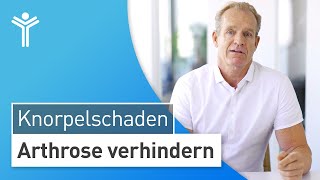 Knorpelschaden richtig behandeln Was gegen Arthrose wirklich hilft  Knie  Schulter  Hüfte [upl. by Tamas]