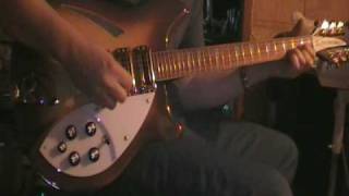 Rickenbacker 37012 with Jangle Box compressor [upl. by Euqinna]