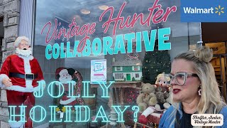 Seeking AND Selling Vintage Christmas  Walmart Jolly Holiday Haul [upl. by Ahsaeyt]