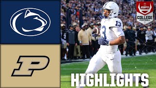 Penn State Nittany Lions vs Purdue Boilermakers  Full Game Highlights  ESPN College Football [upl. by Latoniah]