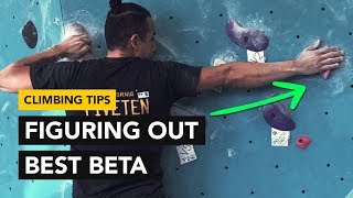 Rock Climbing Tips Finding a better beta on a crucial start [upl. by Nami]