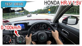 Part 12  2022 Honda HRV 15 Turbo V  Malaysia POV Test Drive CC Subtitle [upl. by Refinne]