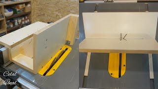 Spline Jig and Tenon Jig for the Table Saw [upl. by Maryjane198]