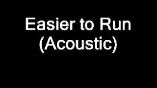 OLD VERSION Linkin Park  Easier To Run Acoustic [upl. by Sorazal]