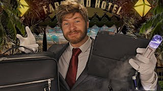 ASMR Luxury Farquaad Hotel Concierge [upl. by Basilius448]