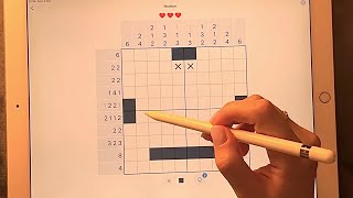 😴 iPad ASMR  Super Relaxing Picross 📖  Clicky Whispering amp Counting you to sleep [upl. by Malek406]