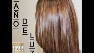 Como Hacer Un Baño de Luz en el Cabello  Tutorial de Peluqueria Paso a Paso [upl. by Erodroeht]