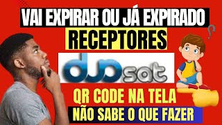 RECEPTORES DUOSAT APARECEU MENSAGEM VAI EXPIRAR OU JÁ EXPIRADO NÃO SABE O QUE FAZER TIRE SUA DÚVIDA [upl. by Inittirb]